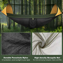 LHAHGLY Hammock Portable Tent Camping Hammock con zanzariera Multiuso Amaca Portatile Tenda oscillante per Escursioni Camping Comfort Durata hamac avec Support