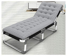CJY-Cushion Sedie a Sdraio Sedia a Sdraio Oversize Reclinabile Sedie Pieghevoli da Esterno Sedia a Sdraio Pieghevole Comoda e Morbida Rilassante reclinabile Pigro Reclinabile