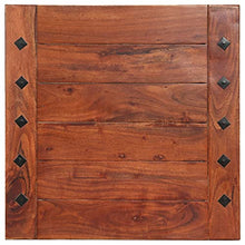 vidaXL Tavolino da Salotto 60x60x35 cm in Legno Massello di Acacia