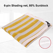 Rete ombreggiante Paralume per Protezione Solare 80% Reticolato per Protezione UV per Copertura di Piante da Giardino, Fienile O Canile (Dimensioni : 4x6M)