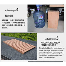 KEKEYANG humidor Spagna, Legno di Cedro, Scatola di sigari 120 Pezzi, Pura e sicura, Senza Vernice, armadietto di sigari, Scatola di sigari, sigillata Ispessimento Sigaro