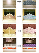Copri/Fodera Testata Letto Copritestata Letto Velluto All-Inclusive Copri+Testata+Per+Letto Singolo/Matrimoniale, Copertura Testata Letto Copritestata, Protezione Testata Elastico Cover Lavabile