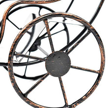 Y DWAYNE Scaffale per Vino Perfetto per Bar, Cantina, Cantina, Cantina, Armadio, ECC, Portabottiglie Non trattato, Bronzo, 38x13,5x20 cm