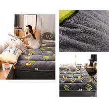 QVIVI Materasso Futon, Materassi Letto Futon da Pavimento Pieghevole Portatile da Viaggio Addensare Caldo Inverno Bifacciale per Divani Lettini Letto A 1.8 * 2M