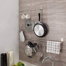 Ruicer Barra di tovagliolo Portasciugamani Acciaio INOX Bagno 55cm