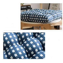 WEIZI Set di 6 Cuscini Imbottiti Cuscini per sedie Cuscini per sedie Cuscini per sedie Cucina Giardino Sedia da Pranzo con Cinghie 40x40 cm