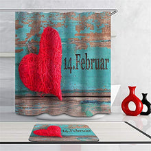 Combinazione Bagno. Immagini Chiare E Colori Vivaci Rendono Il Tuo Bagno Pieno di Vita. Accessori da Bagno. Tavola di Legno Blu Amore.