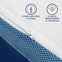 Dreamzie - Topper Memory Foam 160 x 190 cm - 5 cm di Schiuma ad Alta Densità - Rivestimento Ipoallergenico in Bamboo - Made in Europa - Certificato Oeko-Tex® e CertiPUR
