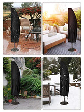 Chenci Copertura per Ombrellone Giardino Impermeabile Copri Ombrellone da Giardino Oxford 410D,Anti-UV/Neve/Pioggia/Polvere/Sole,Adatto per ombrellone da 3X3M,4X4M