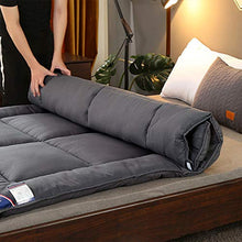 Yamyannie-Home Spesso Tatami Materasso Pieghevole Materasso (Colore : Grigio, Dimensione : 180x200cm)