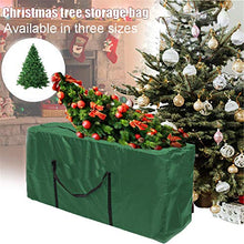 SWECOMZE - Custodia protettiva per cuscini da giardino, con maniglia per il trasporto, per alberi di Natale (116 x 47 x 51 cm)
