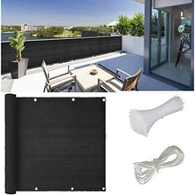 BHSHUXI - Copertura per schermo da balcone, 3 x 16 cm, per balcone, paradiso Deck Privacy Screen per patio, recinzione, cortile, portico