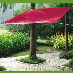 TRITTHOCKER Tenda a Vela, Ombra Cortile Rettangolare Impermeabile Piscina Riparo, Panno dello Schermo Esterno,2.5x3m