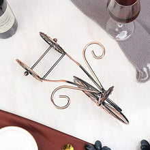 No brand per mensola SyWrought Ruota di Ferro Triciclo Wine Rack Decoration