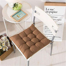 Pillowcase Cuscino per Sedia da Pranzo, Cuscini per Interni ed Esterni, Cuscino per Sedia Imbottito con Cravatta, Cuscino per Sedia da Giardino, Cuscino per Sedia da Pranzo 40x40 cm (Rosso) 2 X