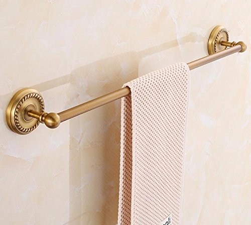 Portasciugamani da bagno a muro singolo portasciugamani spazzolato semplice 60 * 7 cm