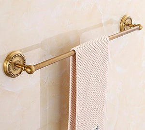 Portasciugamani da bagno a muro singolo portasciugamani spazzolato semplice 60 * 7 cm