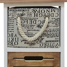 Rebecca Mobili Comodino, Legno, 64x30x30 cm