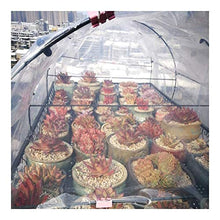 XWZH Telone Impermeabile Trasparente Impermeabile incatramata Chiaro incatramata, Serra/Giardino/Outdoor baldacchino (Color : Clear, Size : 2x5m)