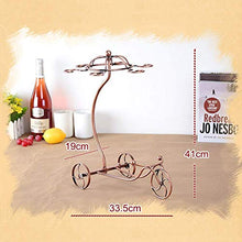 LHQ-HQ porta bicchiere di vino creativo vino in ferro battuto europeo vino rack cremagliera bicchiere di vino creativo, Bottiglia d'epoca Rack Magazzinaggio for Cucina Soggiorno Holder Display, comple
