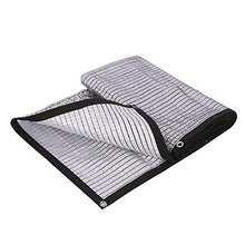 Rete ombreggiante Tarp Riflettente del Panno di Alluminio del Foglio di Alluminio 85%, Isolamento della Tenda del Tetto del Carport di Ombreggiatura delle Piante del Patio (Size : 2x2M)