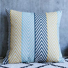 Modern Square Stampato Cotton Cushion Geometric Omodello Cuscino in N. Pulito Modello Gettare Cuscino Per Casa Divano Divano Sedia Back Seat,4Pc,5#