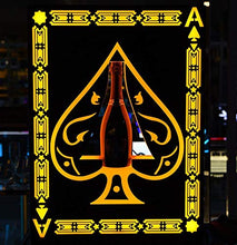QQSBGD Logo Personalizzato glorificatore Visualizza VIP Service Asso di Spade Champagne Bottiglia Presenter for Night Club Lounge Bar KTV Festa di Nozze Portabottiglie (Shape Style : 03 Style)