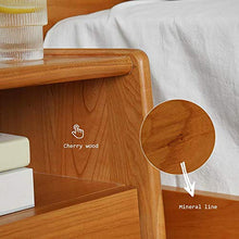 Bels Set di comodini, cassetto del Letto in Legno di ciliegio, Armadio da Letto Giapponese Piccolo Appartamento Scatola di stoccaggio (1 cassetto)