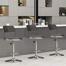 XINGLEI Sgabelli da Bar Sgabelli da Bar Moderni ed Eleganti in Pelle da Cucina Sgabelli da Bar Regolabili in Altezza Adatto per sedie da Pranzo per Famiglie e Affari (Color : Orange, Size : 60~80cm)