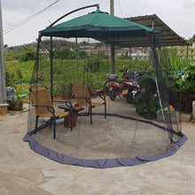 Ombrello da giardino all'aperto Il vostro parasole in un gazebo Giardino da giardino Ombrello Ombrello Schermo da tavolo Ombrello Tavolo Zanzago Cover Cover Screen Cover Bug Retter Cover Anti-Mosquito