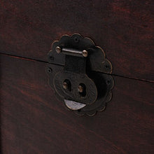 XINGLIEU Baule portaoggetti Marrone, Baule portaoggetti in Legno + truciolato, Tavolo supplementare, 66 x 38 x 40 cm
