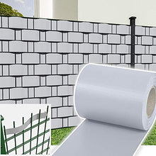 huigou HG visione protezione Strip Bar Matte recinzione strisce PVC diversi modelli per il giardino recinto o balcone (65Meter, Grau)