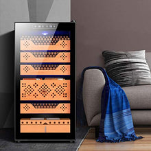 Xing Hua home Umidificatori Humidor Armadio per Sigari Intelligente Temperatura E umidità Costanti Legno di Cedro Nudo Armadietto Idratante per Soggiorno Domestico Armadietto per Sigari da Ufficio
