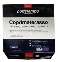 GABEL Coprimaterasso in Spugna Jacquard MATRIMONIALE