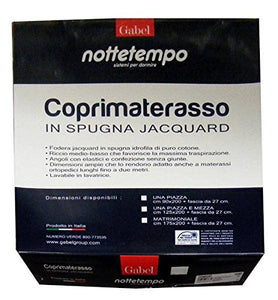 GABEL Coprimaterasso in Spugna Jacquard MATRIMONIALE