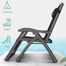 LVYE1 MRMF Sedia A Sdraio Imbottita Reclinabile Zero Gravity con Supporto per Poggiatesta Regolabile 200 kg