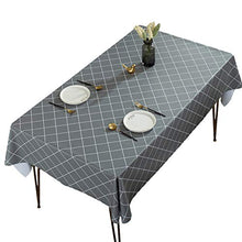 Jixin4you Tovaglia rettangolare a prova di olio, impermeabile, in PVC, facile da pulire, per picnic, coperta da tavolo, per esterni e interni
