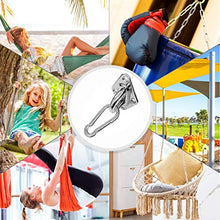 O-Kinee Kit di Fissaggio Tenda Parasole, Hardware Kit Tenda a Vela ，Kit l'Installazione Sun Shade Sail Rettangolare e Quadrata (8)