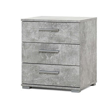 AVANTI TRENDSTORE - Elora - Comodino in legno laminato, disponibile in diversi colori e misure (Grigio, LAP 45x50x34 cm)
