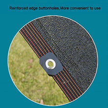 XIAOXIAO Rete ombreggiata Parasole Mesh-10 Pin Crittografia Ispessimento Tenda Termica Tessuto per Protezione Solare Casa Balcone Giardino Auto Fiore Tenda da Sole Nero (Size : 3x10m)