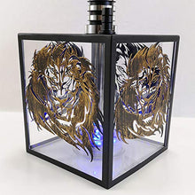 GSYH Alluminio Shisha Set, 40 cm Narghilè Acrilico con Luce a LED Fumo del Tubo di Acqua per Il Partito Family Dining
