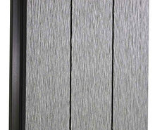 Mendler Pannello supplementare frangivento Obliquo DX Privacy Sarthe WPC 98cm Grigio