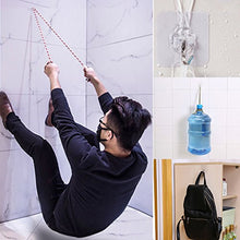 Lanker KH1510 - Gancio da parete da 10 kg (max), trasparente, senza cuciture, antigraffio, impermeabile e resistente all'olio, per bagno, cucina, soffitto, confezione da 10