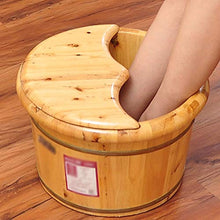 YLL Canna per pediluvio Cedar Pediluvio Barile, 26 Cm di Altezza, Piede Vasca E Pediluvio con Coperchio, Durevole