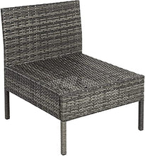 Giardino Mobili Lounge Set Giardino Lounge Sgabello Sgabello Sgabello Sofa Ristorante Lounge Set Vine Mobili da giardino Set da giardino Set Set,Grey
