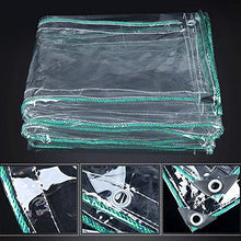 MTYLX Grande Tela Cerata Resistente, Teloni, Tela Cerata, Occhielli Rinforzati Telo Trasparente Impermeabile in Pvc, Telo Di Copertura per Campeio All'Aperto,un,1,4 * 2 M