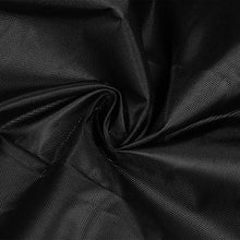 zcyg Copertura di Ricambio Dondolo da Giardino Copertura Battente, Doppia Giardino Outdoor Giardino Impermeabile Swing Sunshade del Parasole Canopy Panno di Ombra 142x120x18cm Nero