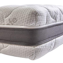 Fabricatore, Materasso Body Memory Silver Matrimoniale, Tre Strati, Memory e Watercell, Alto 25 cm (170x190-195-200)