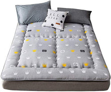 LJ Futon Tatami Materassino, Anti-Slip Giapponese Tatami Tatami Futon Futon Coprimaterasso Imbottito Dormire Pad Student (Color : A, Size : 90x200cm(35x79inch))