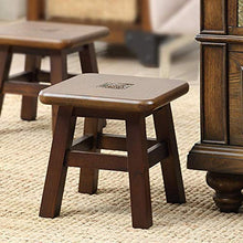 Sgabello Sgabello in legno Sgabello da bagno Sgabello da doccia Sgabello rotondo fatto a mano in legno massello, piccolo sgabello rotondo, realizzato in legno, fasciatoio, divano in soggiorno ,B
